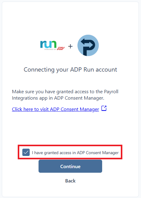 Point and Click Onboarding - ADP RUN