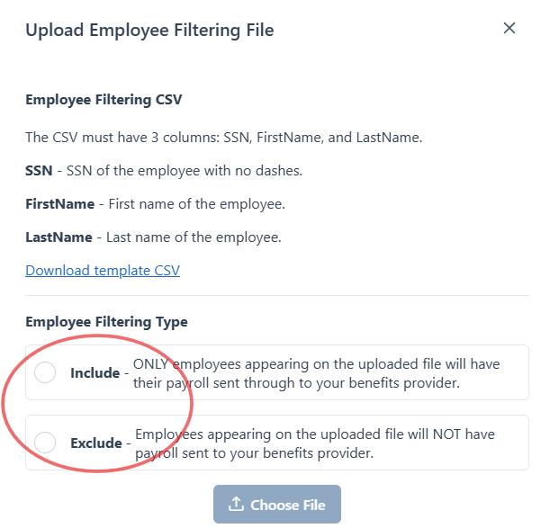 How to Use the Employee Filtering Feature in Payroll Integrations App